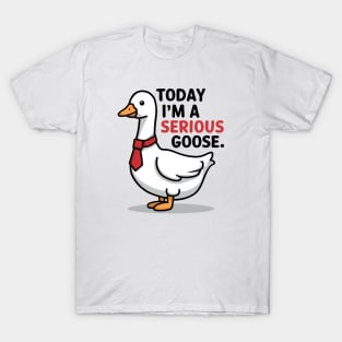 today i'm a serious goose T-Shirt